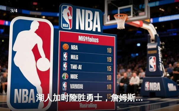 湖人加时险胜勇士，詹姆斯三双引领惊天逆转，库里空砍40分 - 3